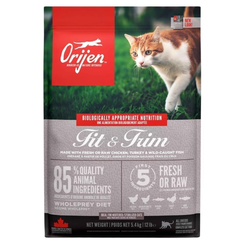 Orijen Fit&Trim Kümes Hayvanlı Yetişkin Kuru Kedi Maması 5,4 kgOrijen