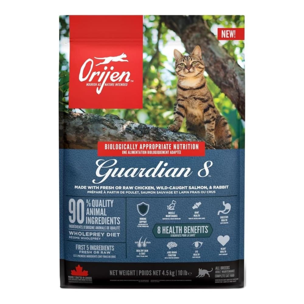 Orijen Guardian 8 Yetişkin Kediler için Tahılsız Kedi Maması 4,5 kgOrijen