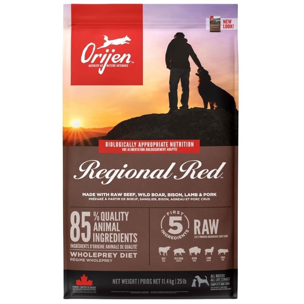 Orijen Regional Red Kırmızı Etli Tahılsız Yetişkin Köpek Maması 11,4 kgOrijen