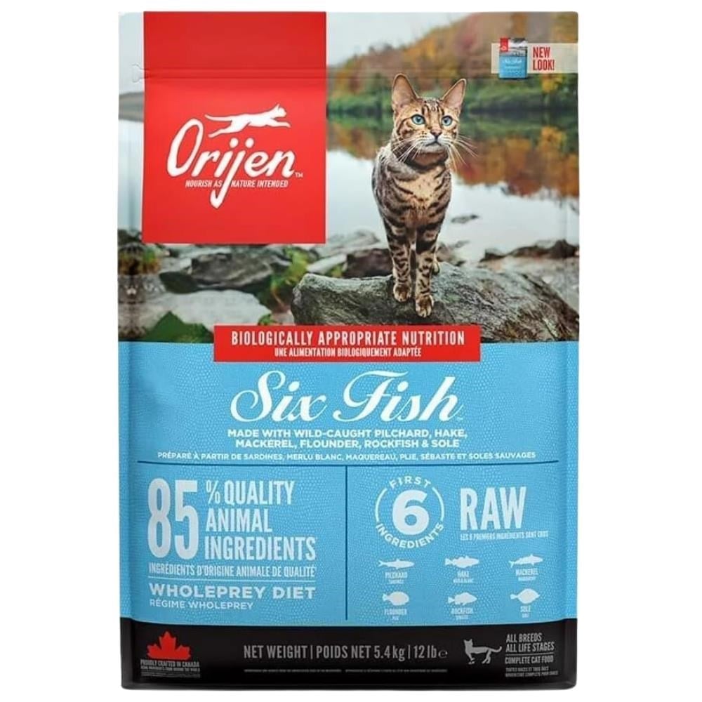Orijen Six Fish Balıklı Tahılsız Kuru Kedi Maması 1,8 kgOrijen