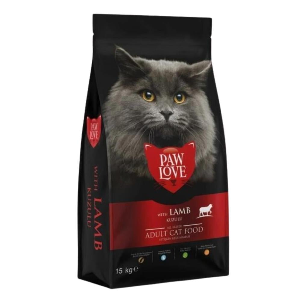 Paw Love Kuzulu Yetişkin Kedi Maması 15 kgPawlove