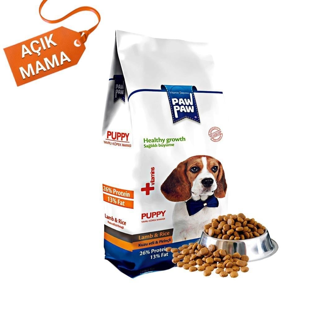 Paw Paw Kuzu Etli Yavru Köpek Maması 5 kg Açık MamaPaw Paw