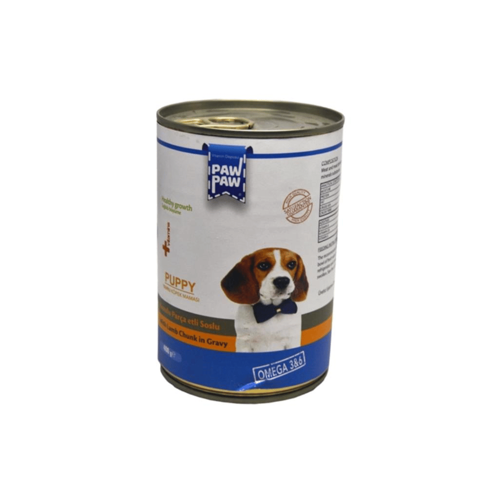 Paw Paw Parça Kuzu Etli Yavru Köpek Maması 400 Gr 12 AdetPaw Paw