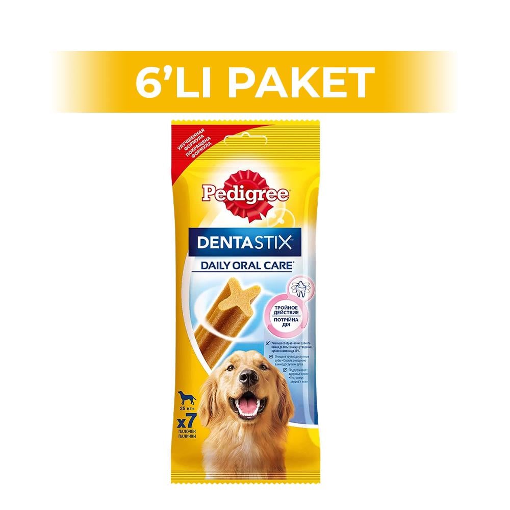 Pedigree Dentastix Büyük Irk Şerit Köpek Ödül Maması 7x270 gr 6 AdetPedigree
