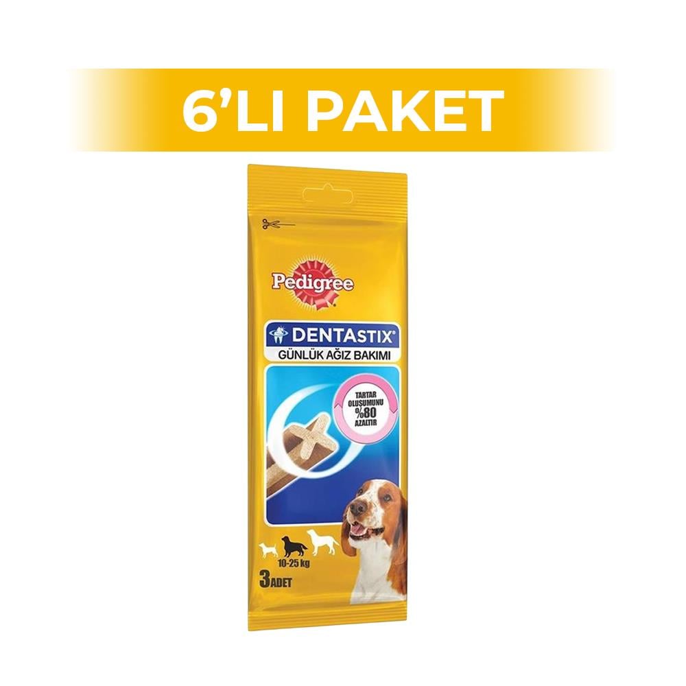 Pedigree Dentastix Köpek Ödülü 77 gr 6 AdetPedigree