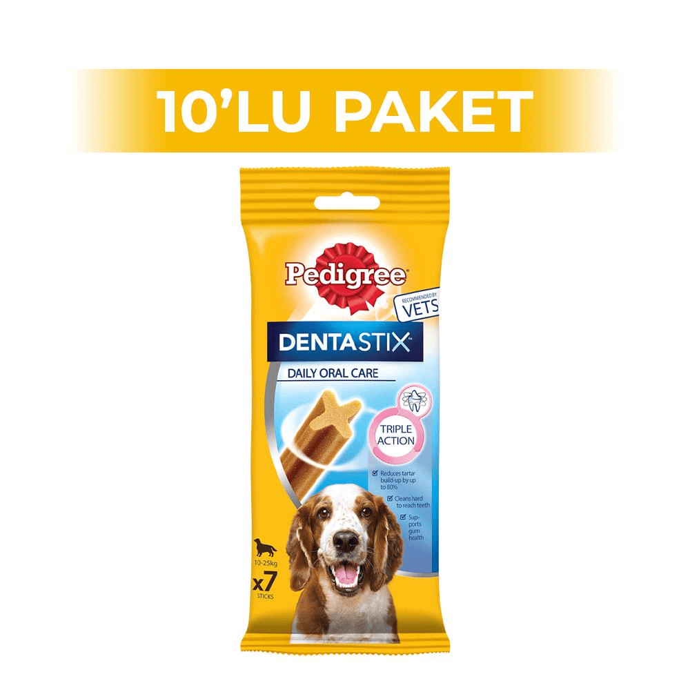 Pedigree Dentastix Medium Köpek Ödülü 180 gr 10 AdetPedigree