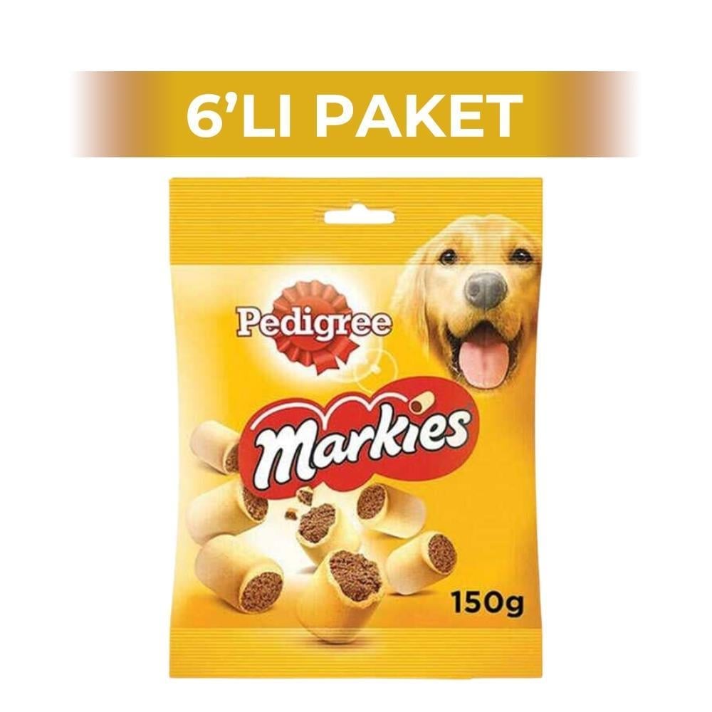 Pedigree Markies Köpek Ödül Bisküvisi 150 gr 6 AdetPedigree
