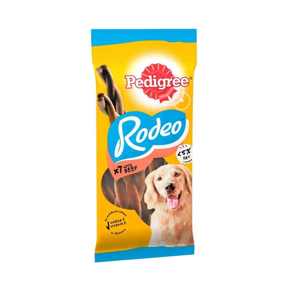 Pedigree Rodeo Biftekli Köpek Ödülü 123 gr 7 AdetPedigree