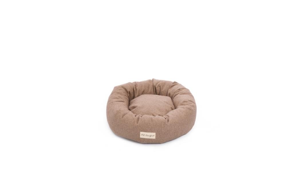 Pet Comfort Hotel  Açık Kahverengi Kedi ve Köpek Yatağı S 50cmPet Comfort