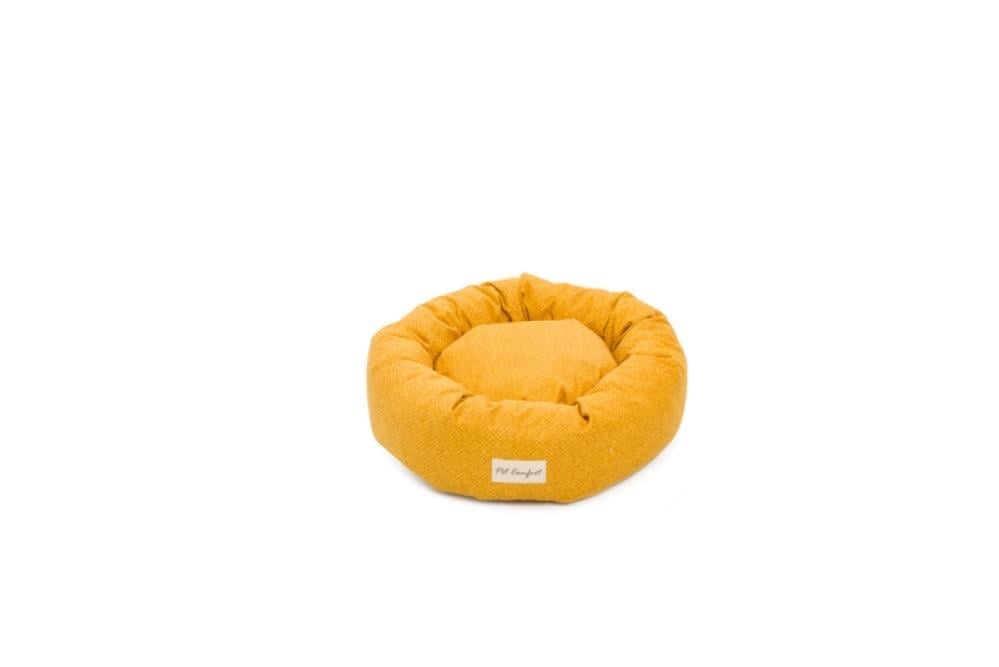 Pet Comfort Hotel  Sarı Kedi ve Köpek Yatağı S 50cmPet Comfort