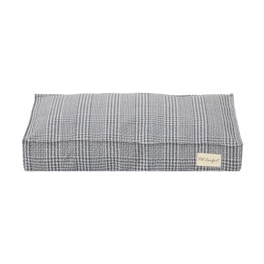 Pet Comfort Lima  Lacivert Kareli Köpek Yatağı S 70x40cmPet Comfort