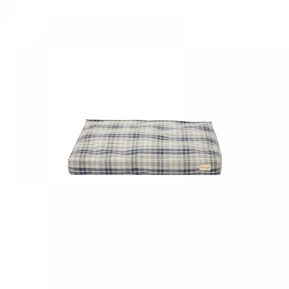 Pet Comfort Lima  Mavi Kareli Köpek Yatağı S 70x40cmPet Comfort