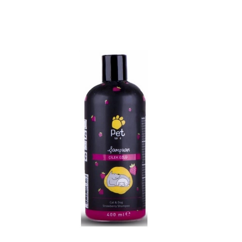Pet Love Çilek Özlü Kedi Köpek Şampuanı 400 mlPET LOVES