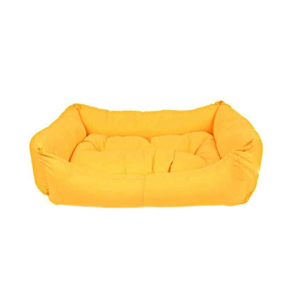Pet Pretty İç Mekan Sarı Kumaş Köpek Yatağı No:2Pet Pretty