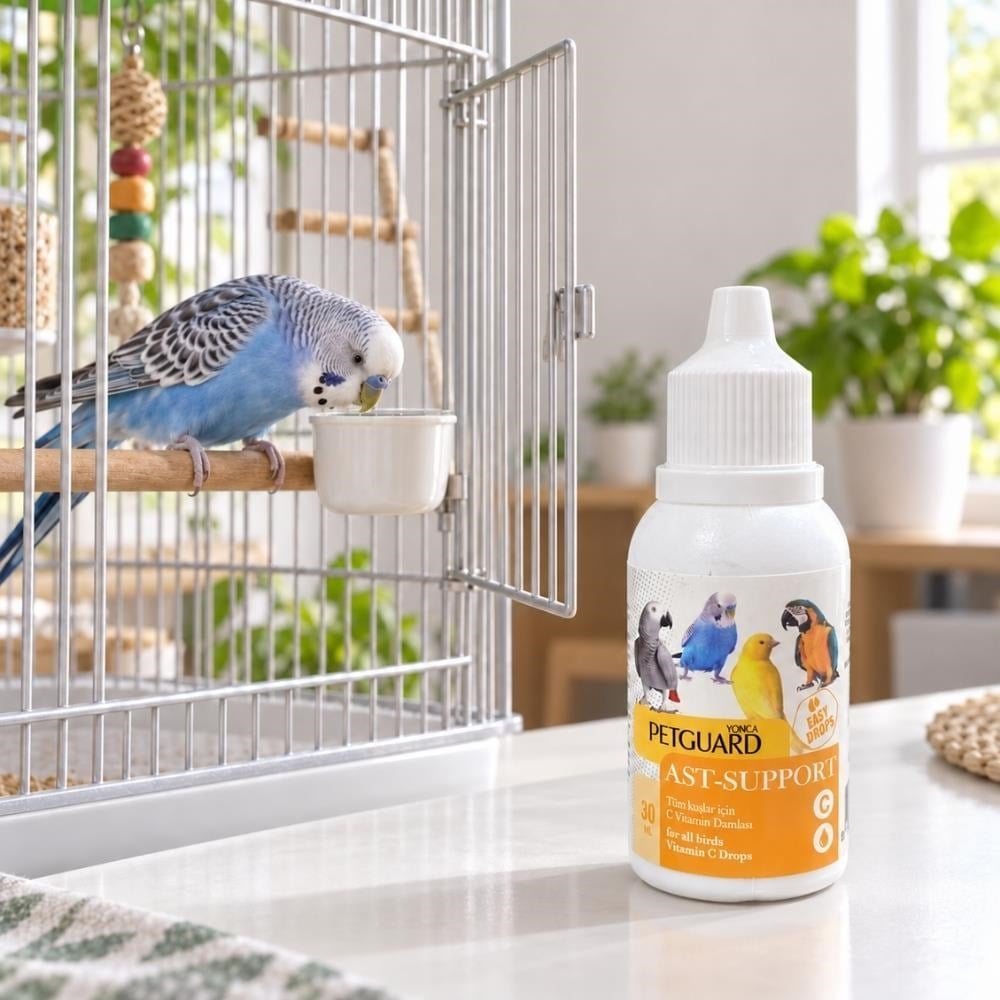 Petguard AST-Support Kuş Vitamini 30 mlPetguard