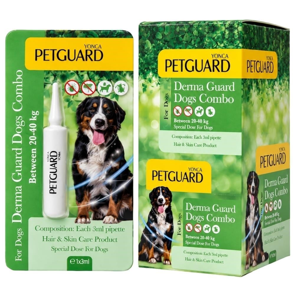 PetGuard Derma Guard 20-40 Köpek Damlası 12x3 mlPetguard