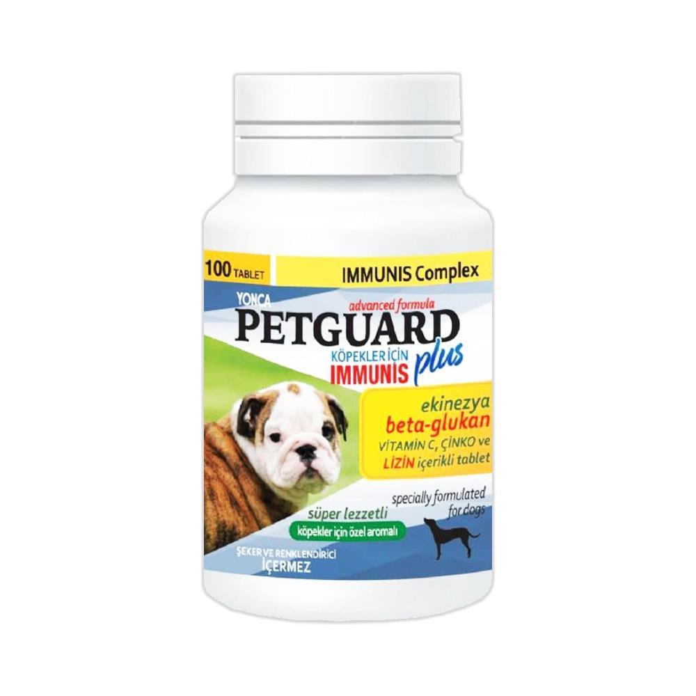 Petguard Köpek Immunis Plus 100 TabletPetguard