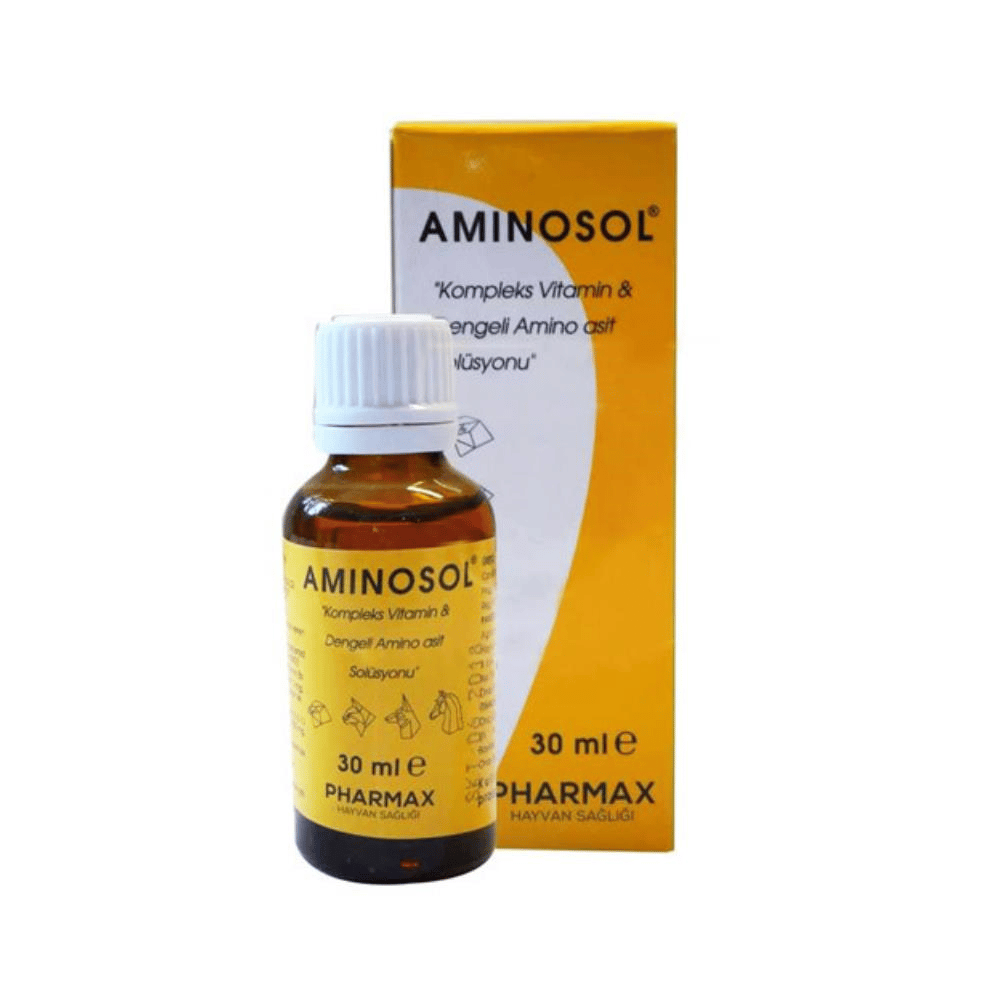 Pharmax Aminosol Köpek Vitamin ve Aminoasit Solüsyonu 30 mlPharmax