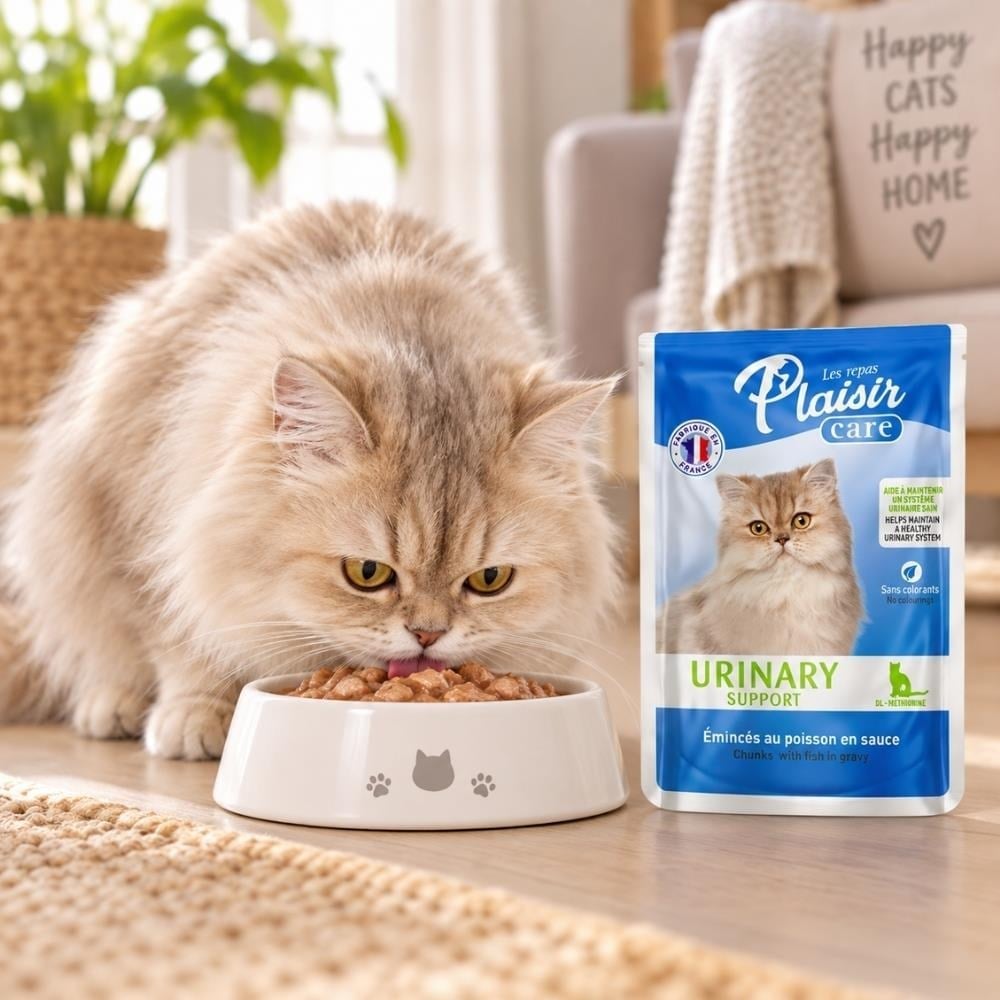 Plaisir Care Urinary Balıklı İdrar Yolu Sağlığını Destekleyici Yetişkin Kedi Yaş Maması 85 grPlaisir