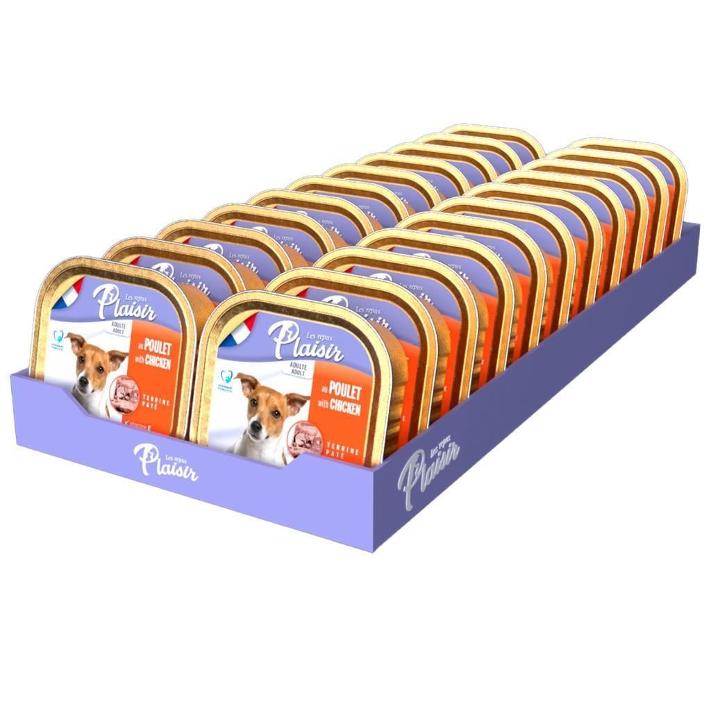 Plaisir Pate Tavuklu Ezme Köpek Konservesi 150 gr 22 AdetPlaisir