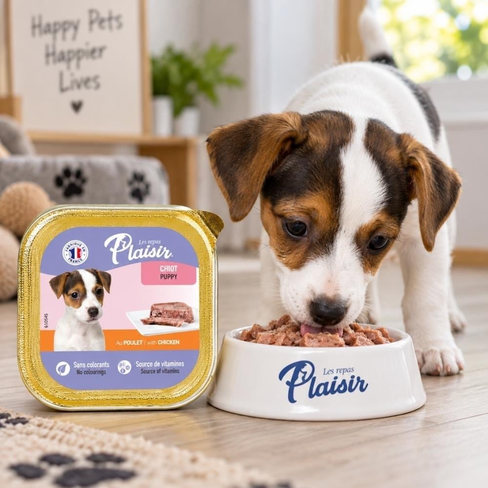 Plaisir Tavuklu Yavru Köpek Ezme Konservesi 150 grPlaisir