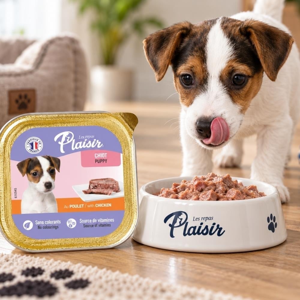Plaisir Tavuklu Yavru Köpek Ezme Konservesi 150 grPlaisir