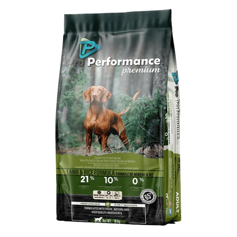 Pro Performance Kuzulu ve Pirinçli Yetişkin Köpek Maması 18 kgPro Performance