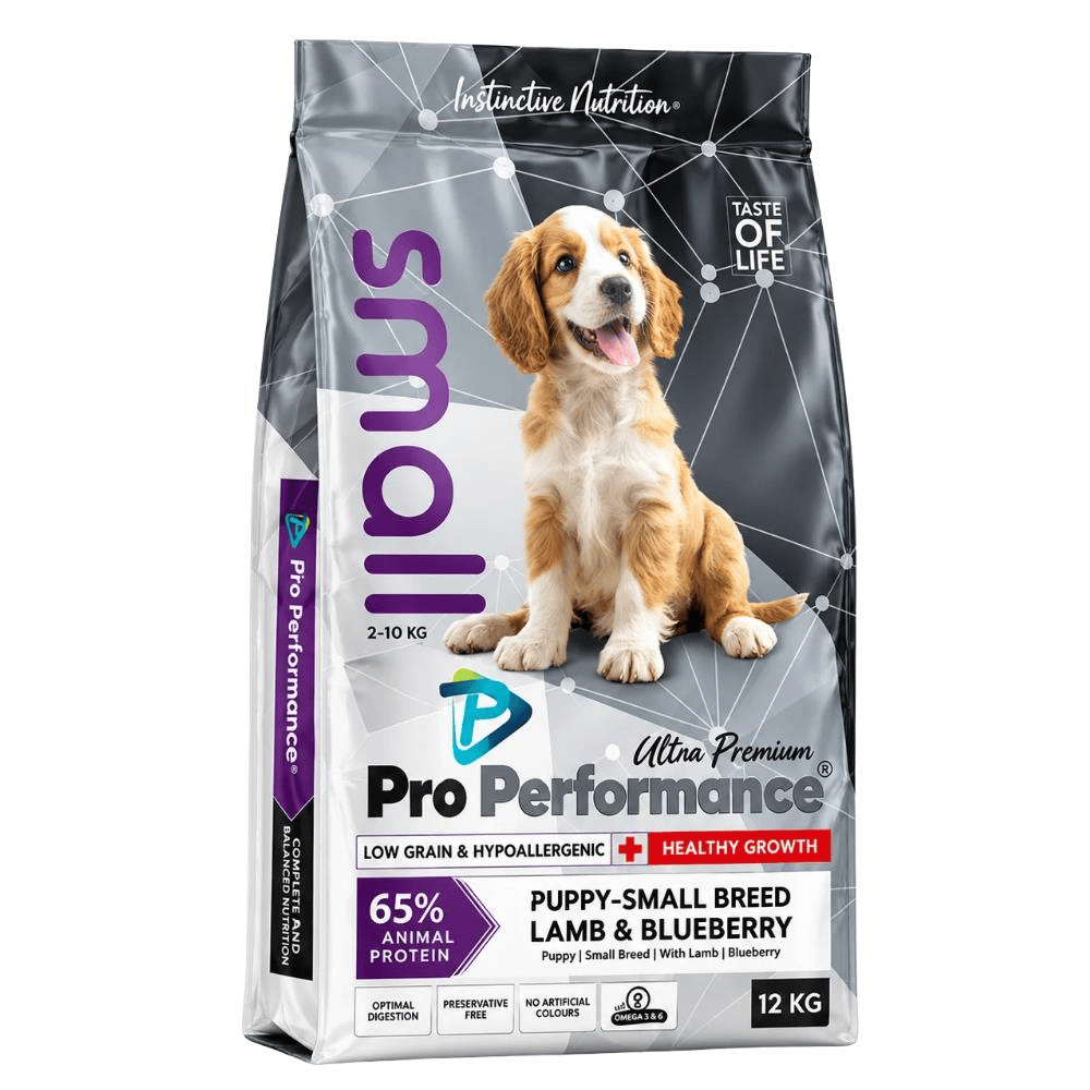 Pro Performance Kuzulu ve Yaban Mersinli Küçük Irk Yavru Köpek Maması 12 kgPro Performance