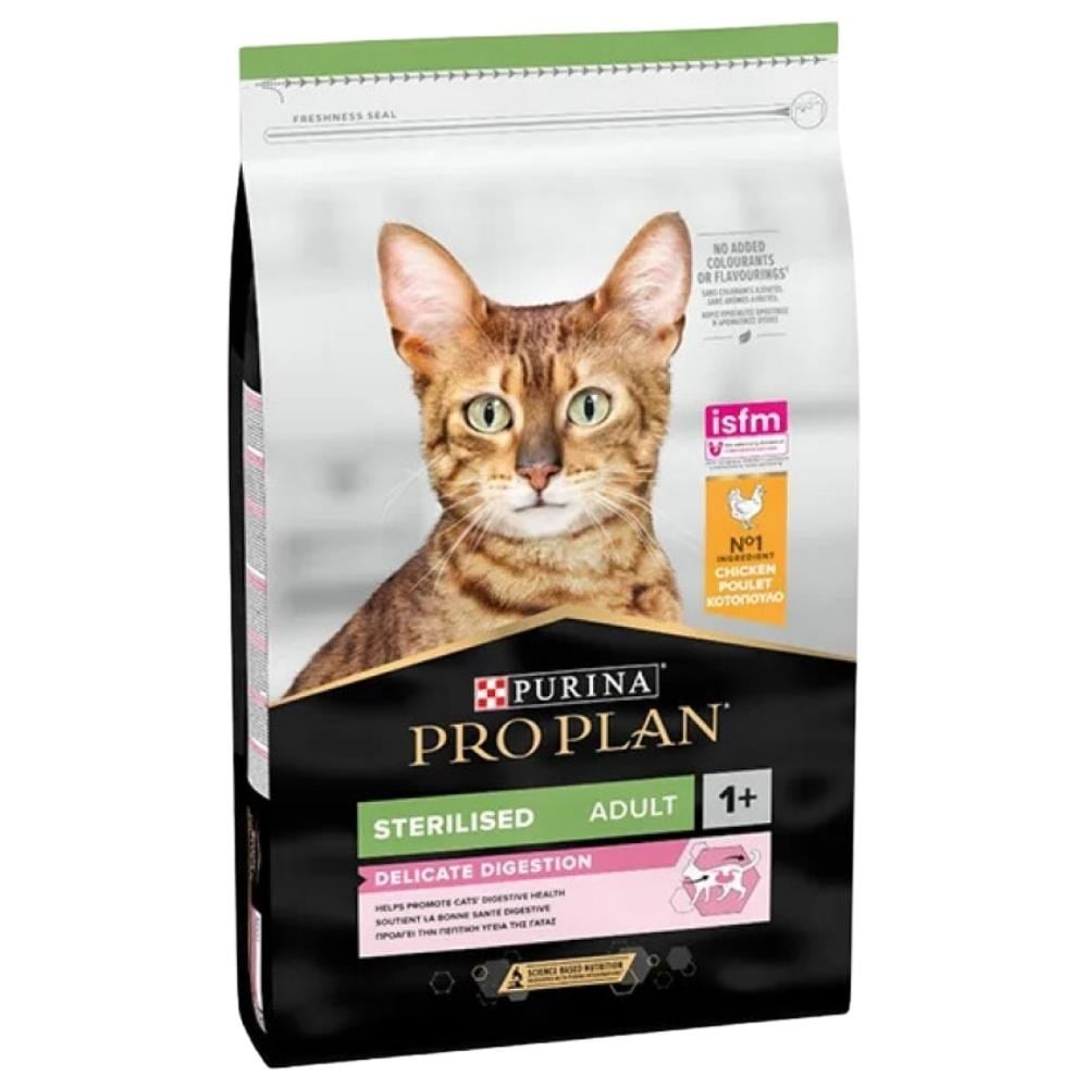 Pro Plan Delicate Digestion Tavuklu Kısırlaştırılmış Kedi Maması 10 kgPro Plan