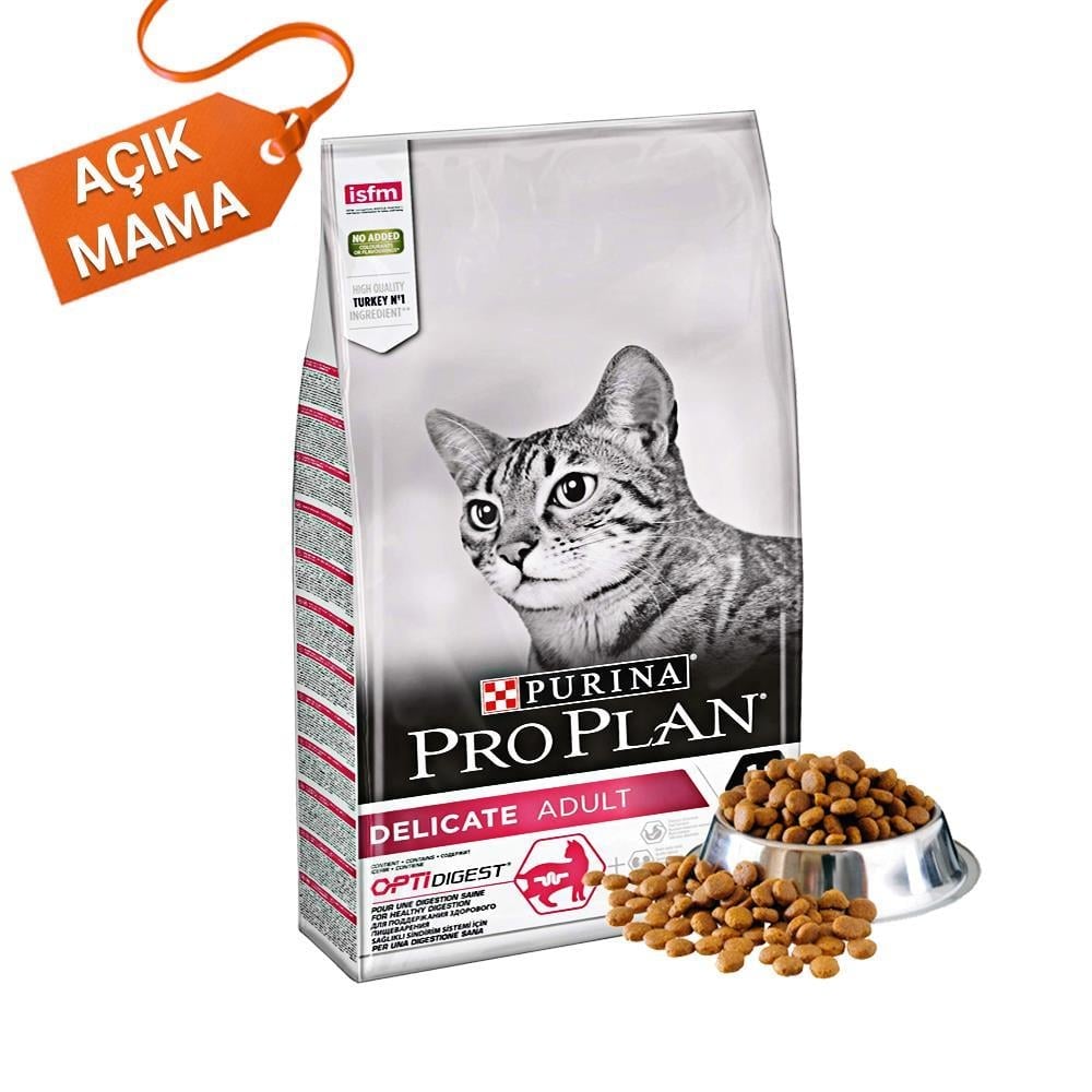 Pro Plan Delicate Kuzulu Yetişkin Kedi Maması 3 kg Açık MamaPro Plan