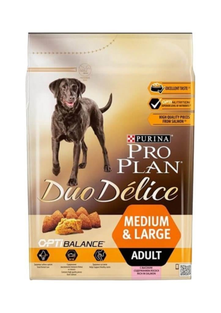 Pro Plan Duo Delice Somonlu Medium Large Köpek Maması 10 kgPro Plan