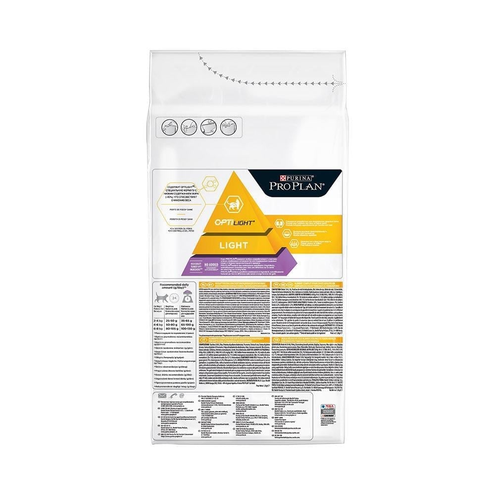 Pro Plan Light Hindili Yetişkin Diyet Kuru Kedi Maması 1,5 kgPro Plan