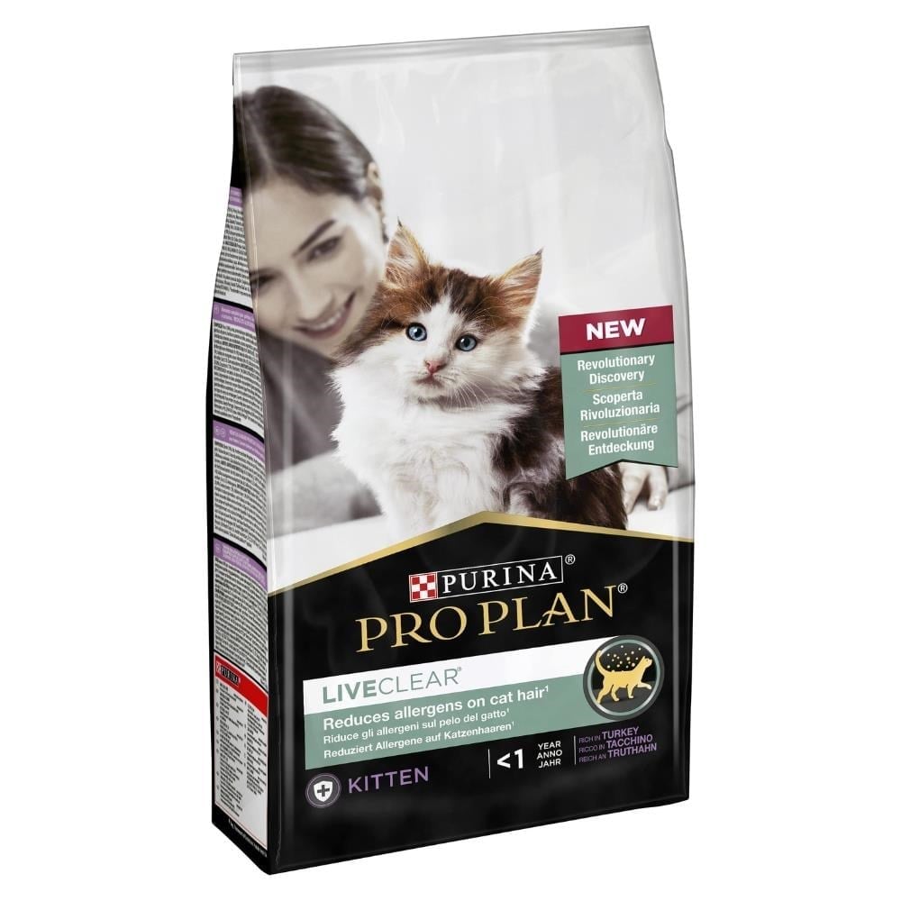 Pro Plan LiveClear Hindili Alerjen Azaltan Yavru Kedi Maması 1,4 kgPro Plan