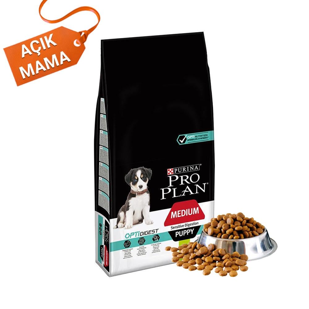 Pro Plan Medium Puppy Kuzulu Yavru Köpek Maması 3 kg Açık MamaPro Plan