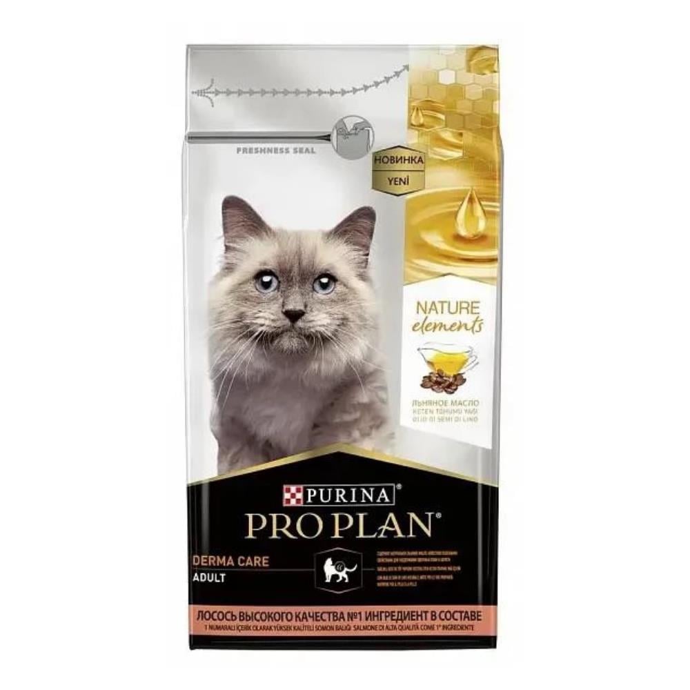 Pro Plan Nature Elements Keten Tohum ve Somonlu Kedi Maması 1,4 kgPro Plan