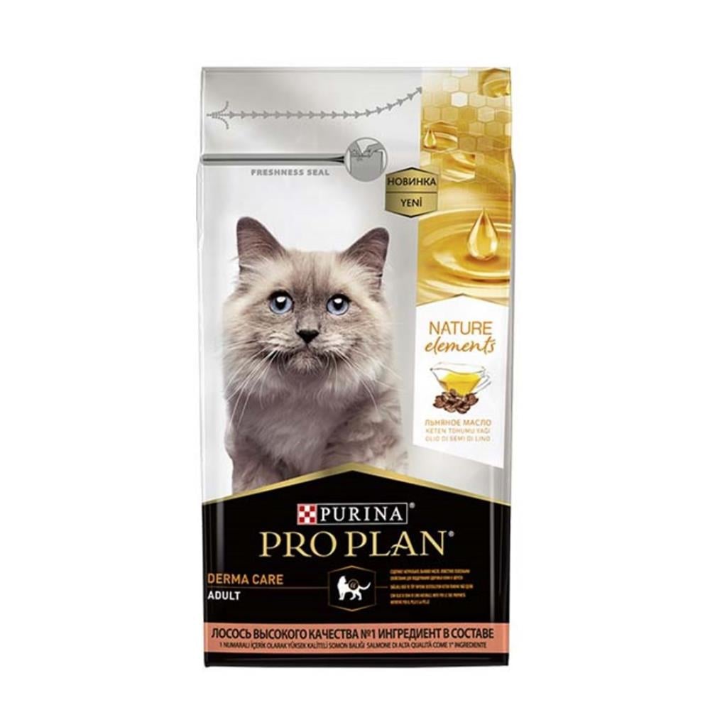 Pro Plan Nature Elements Keten Tohum Yağlı Somonlu Yetişkin Kedi Maması 7 kgPro Plan