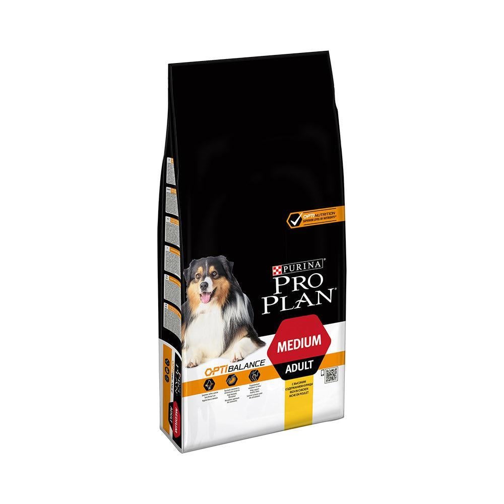 Pro Plan Optibalance Orta Irk Tavuklu Yetişkin Köpek Maması 14 kgPro Plan