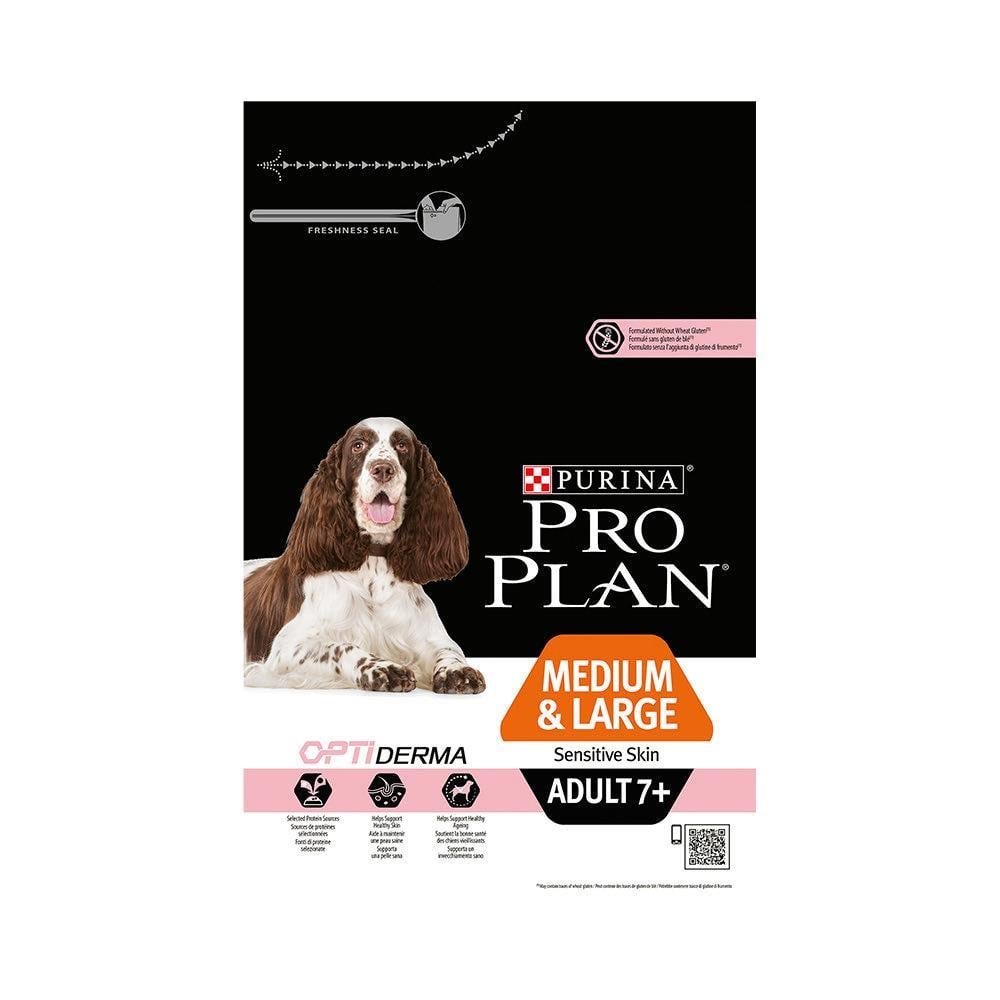 Pro Plan Optiderma Orta ve Büyük Irk Somonlu Yaşlı Köpek Maması 3 kgPro Plan
