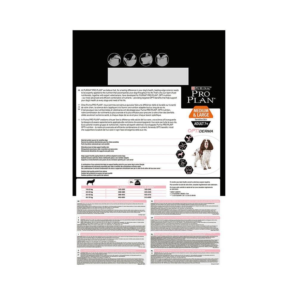 Pro Plan Optiderma Orta ve Büyük Irk Somonlu Yaşlı Köpek Maması 3 kgPro Plan