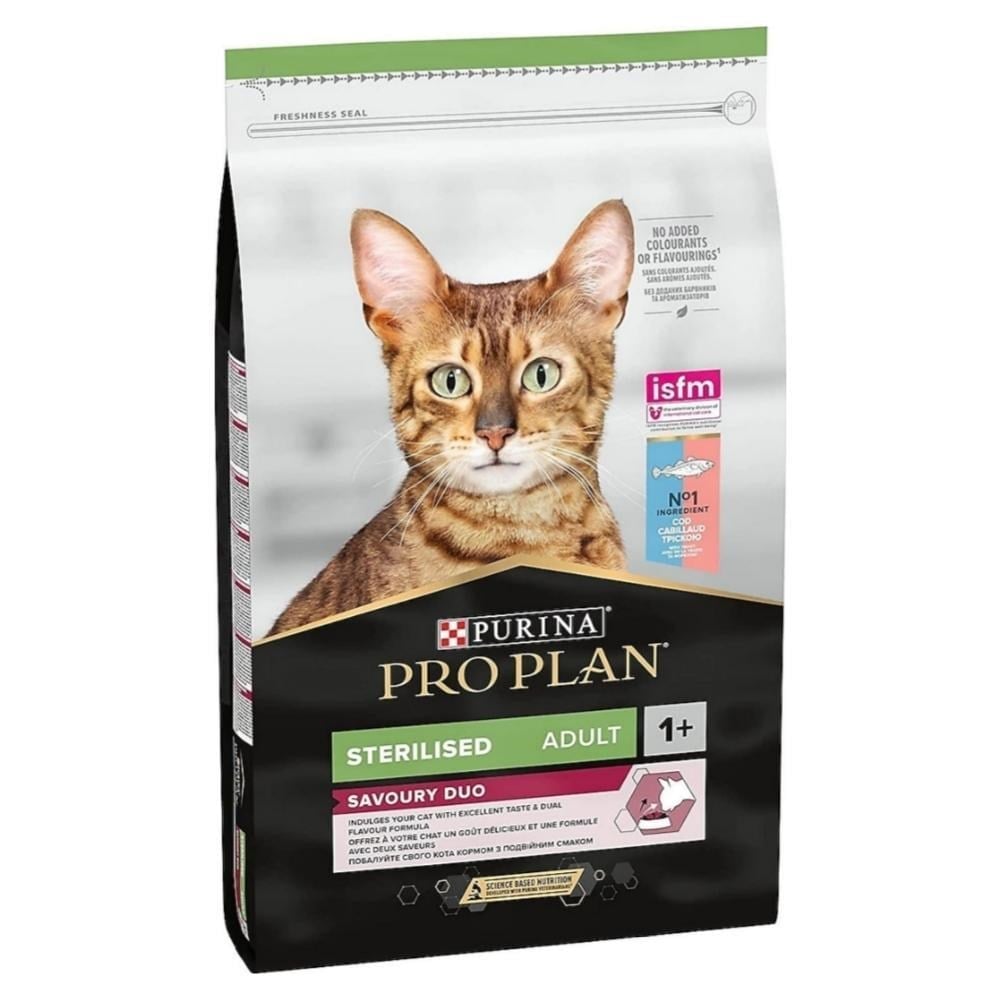 Pro Plan Sterilised Okyanus Balıklı Kısırlaştırılmış Kuru Kedi Maması 10 kgPro Plan