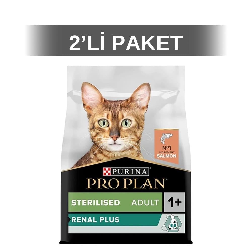 Pro Plan Sterilised Somonlu Kısır Kedi Maması 3 kg 2 AdetPro Plan