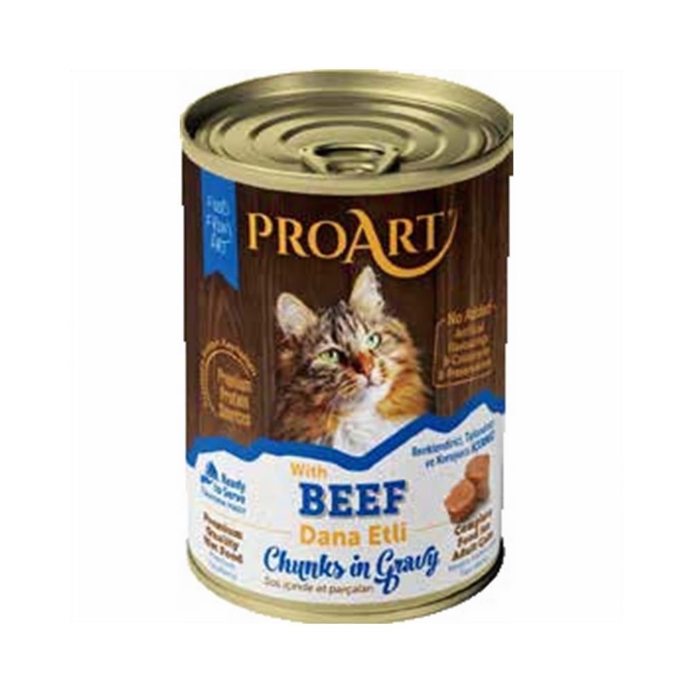 Proart Dana Etli Ezme Kedi Konservesi 400 Gr 12 AdetProArt