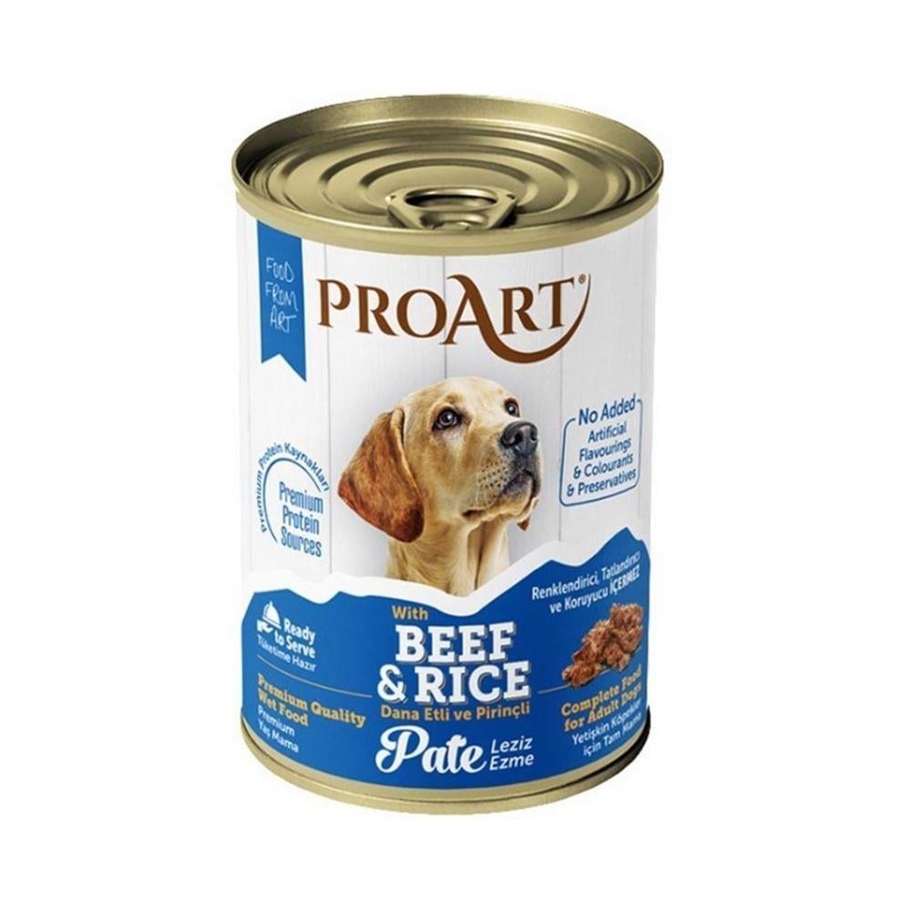 Proart Dana Etli Pirinçli Ezme Köpek Konservesi 400 gr x 12 adetProArt