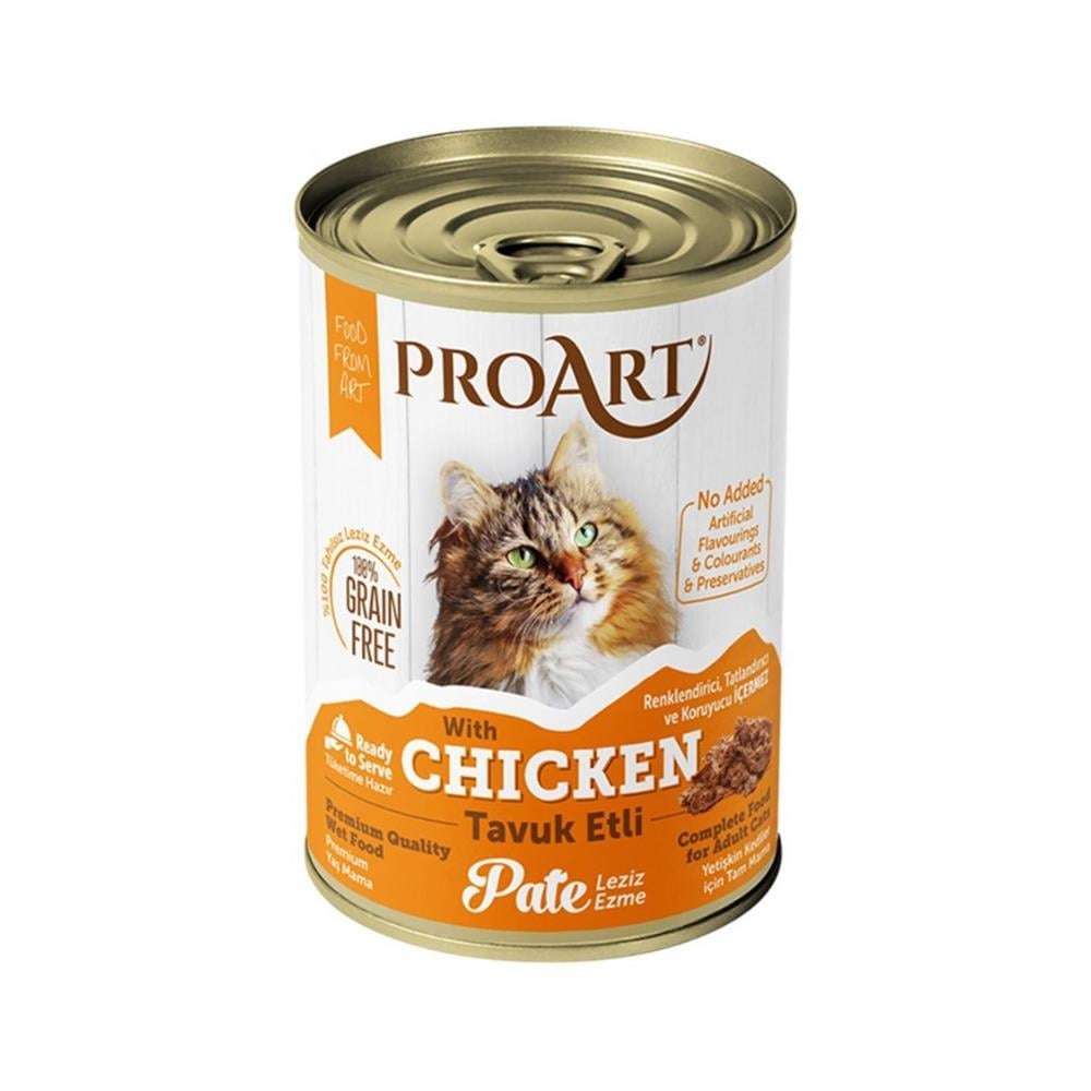 Proart Ezme Tavuklu Kedi Konservesi 400 grProArt