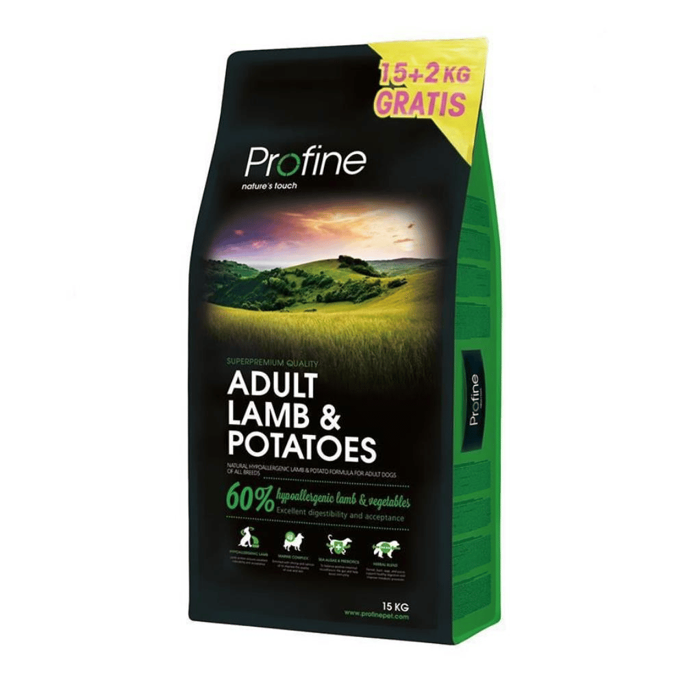Profine Adult Lamb Hipoalerjenik Kuzu Etli Köpek Maması 15+2 KgProfine