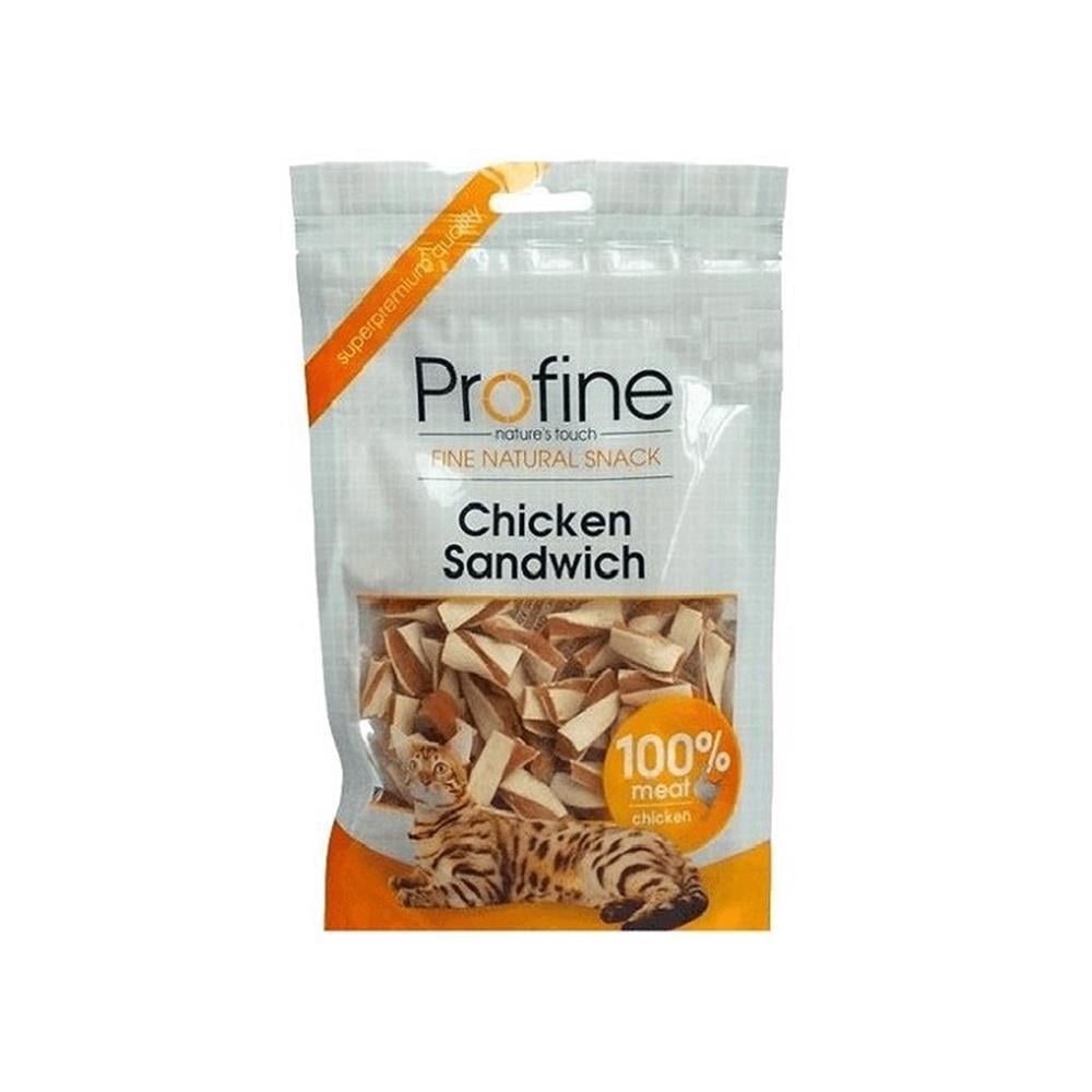 Profine Chicken Sandwich Tavuk Etli Kedi Ödül Maması 80 grProfine