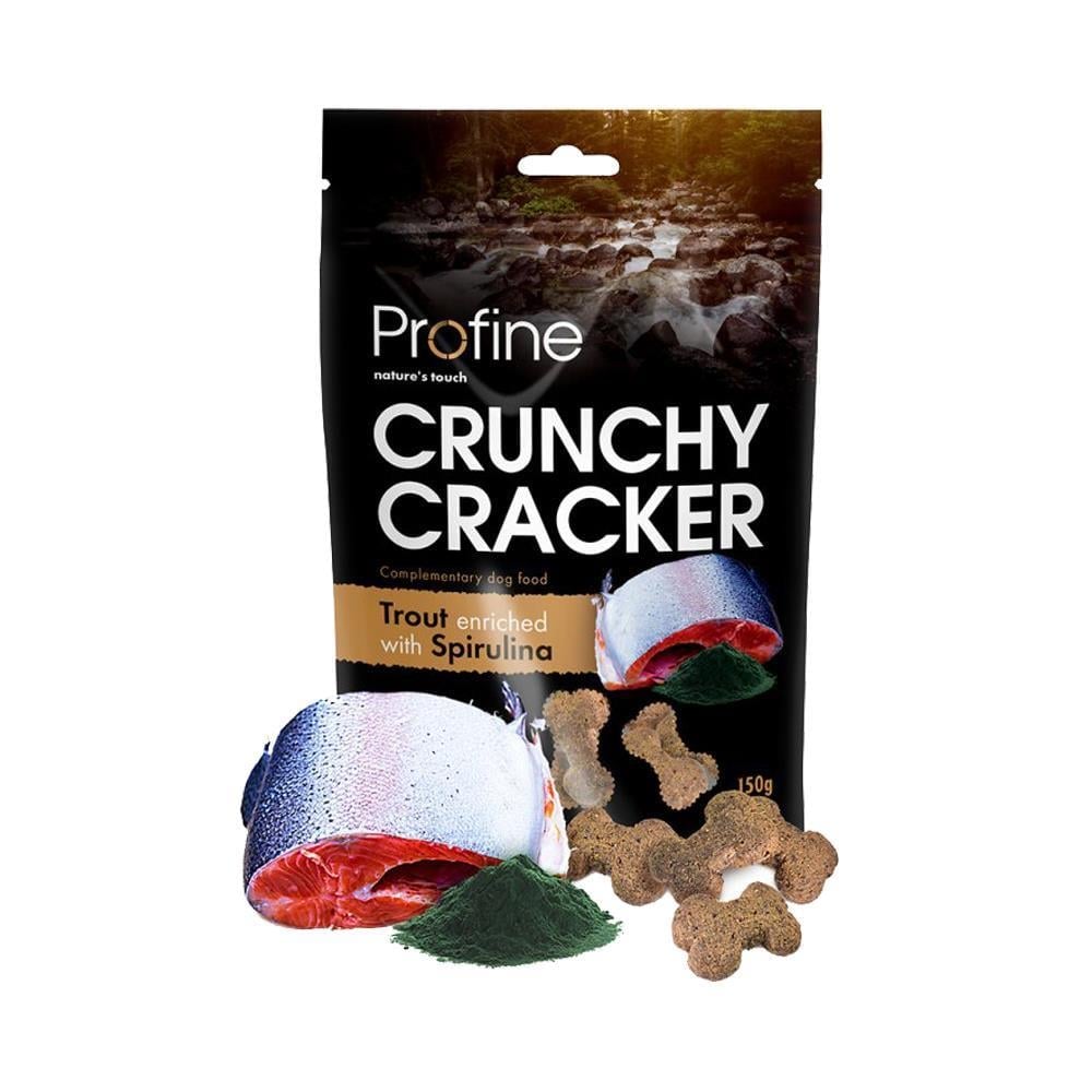Profine Crunchy Cracker Alabalık Spirulina Köpek Ödül Maması 150 grProfine