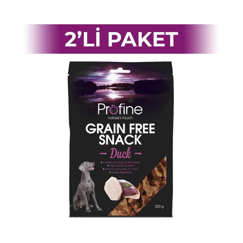 Profine Grain Free Duck Ördekli Tahılsız Köpek Ödül Maması 200 gr x 2 AdetProfine