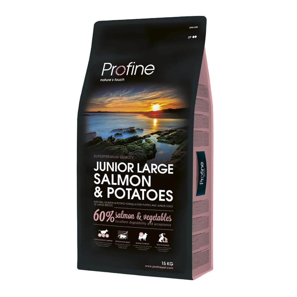 Profine Junior Large Somon ve Patatesli Büyük Irk Yavru Köpek Maması 15 kgProfine