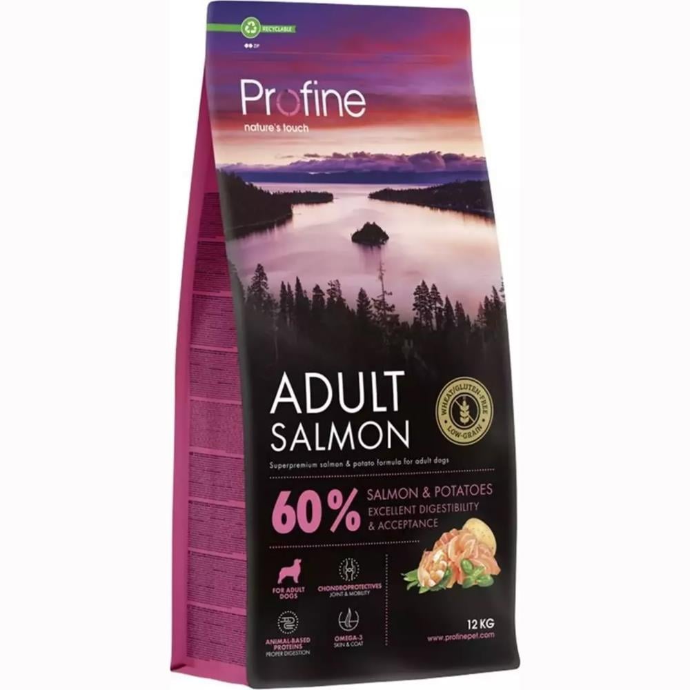 Profine Salmon Glutensiz Somonlu Yetişkin Köpek Maması 12 kgProfine